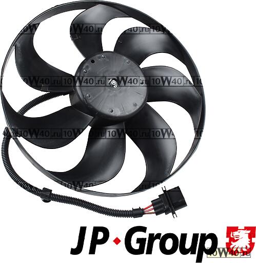 вентилятор охлаждения радиатора 250 / 60 w, 345 mm
