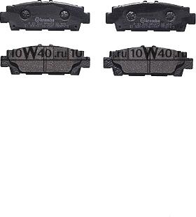 Код оригинала: 0449224060, <BR>Комплект тормозных колодок LEXUS LS (UCF10) 400 Kw 180 12/89 - 12/94 R