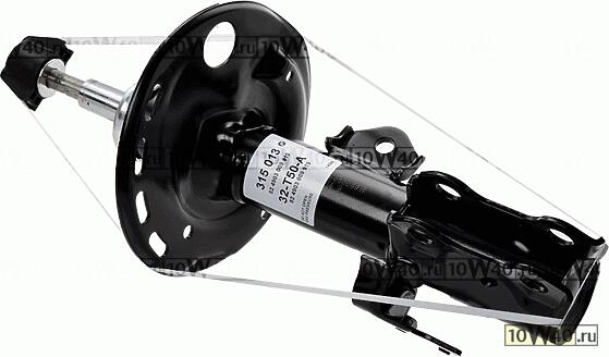 амортизатор пер.прав.toyota corolla,auris (e180) 12-18,(e150) 06-12 (.)