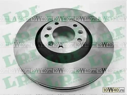 Диск тормозной CITROEN C5 08-/C6 05-/PEUGEOT 407 04-/607 00- перед. вент.D 330мм