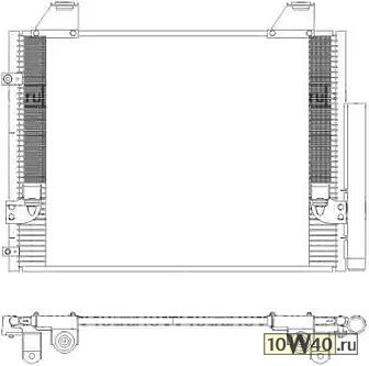 Конденсер TOYOTA HILUX 2,5TD/3,0TD 05-