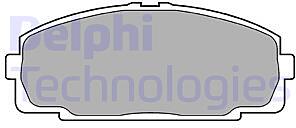 колодки дисковые п.  Toyota Hiace 2.0-2.7/2.4TD 4WD 95>