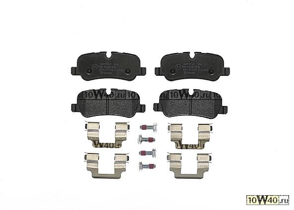 КОЛОДКИ ТОРМОЗНЫЕ LAND ROVER DISCOVERY III (L319) 07/04-09/09 / LAND ROVER DISCOVERY III VAN (L319)