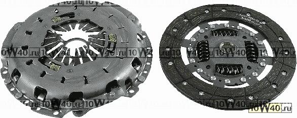 Комплект сцепления Ford Transit (TT9) 2.2-2.4TDCi, 2.3 16V (06-) XTend 3000951919