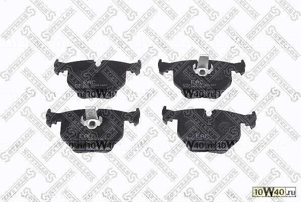колодки дисковые з.\ bmw x5 e53 all / x3 all, land rover ranger all 02>