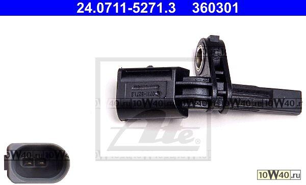 датчик abs перед. л.\ audi a3, VW colf V / touran / t5 03>
