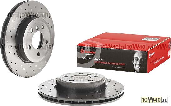 диск тормозной передн. серии brembo xtra bmw x3 (e83) 01 / 03-12 / 11