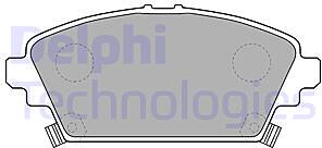 колодки дисковые п.  Honda Accord 1.8/2.0/2.0TDi 98-03, Nissan Primera 02>