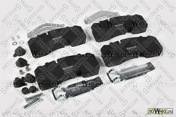 85-11428-sx колодки дисковые с полн. р / к 29165 210x92.5x30.отв. датч5мм \bpw (05 / 03-->) knorr sb374