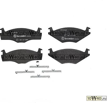 КОЛОДКИ ТОРМОЗНЫЕ ДИСКОВЫЕ SEAT IBIZA II (6K1) 1.4 1997-1999