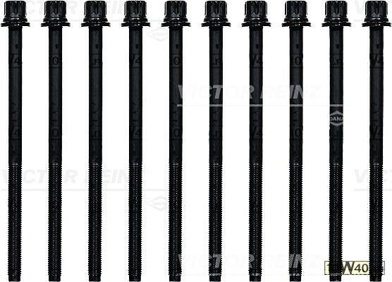 Комплект болтов ГБЦ HONDA: ACCORD IX 2.0 i 08-, ACCORD IX универсал 2.0 i 08-, CIVIC VII седан 1.8 01-05, CIVIC VIII Hatchback 1.8 05-