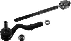 тяга рулевая с наконечником левая  MB W210 92>