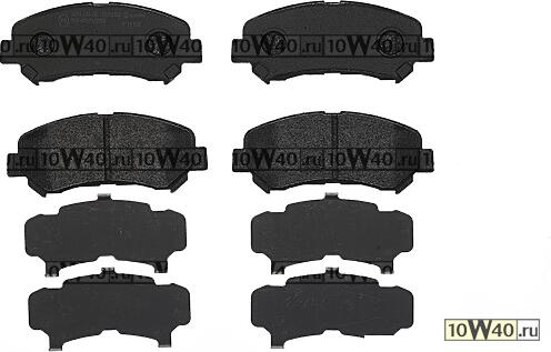 P79028 Колодки тормозные дисковые передние Nissan Qashqai all 07-/X-trail 07-. D1060JD00A