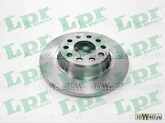 Диск тормозной AUDI A3/SKODA OCTAVIA/YETI/VW GOLF V/VI/PASSAT/TIGUAN задний