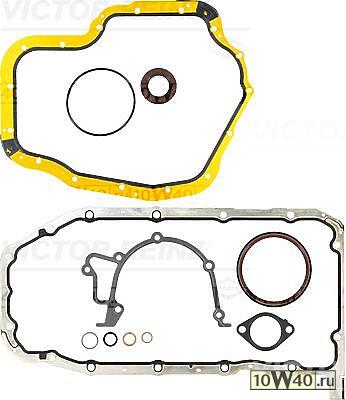 к-кт прокладок двс нижний\ opel vectra / astra / calibra 1.8 / 2.0 16v 94>