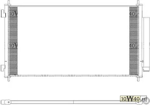 Конденсер HONDA CR-V 2.0/2.4 07-