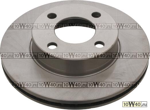 Диск торм. AUDI 80 91> перед.вент. . 1 шт (min 2 шт)