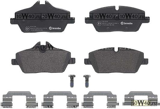 КОЛОДКИ ТОРМОЗНЫЕ ДИСКОВЫЕ BMW 2 Active Tourer (F45) 216 i 2018-2021