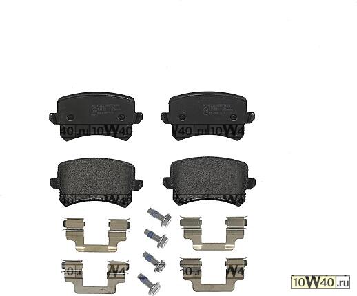 КОЛОДКИ ТОРМОЗНЫЕ ДИСКОВЫЕ VW PASSAT ALLTRACK B7 (365) 2.0 TSI 4motion 2012-2014