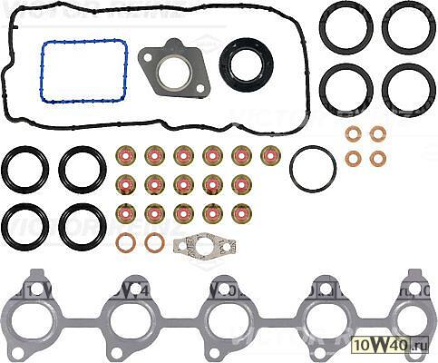 Комплект прокладок двигателя верх. FORD/PEUGEOT/VOLVO 1.6 16V HDI