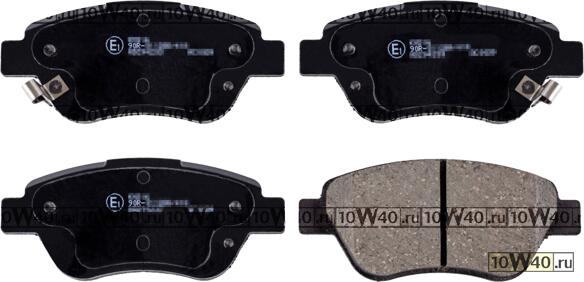 КОЛОДКИ ПЕР OPL CORSA D 1.0-1.4/1.3CDTI 06- BOSCH SYSTEM