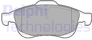 колодки дисковые п.  Citroen C4 Picasso 1.6HDi/1.8i 06>