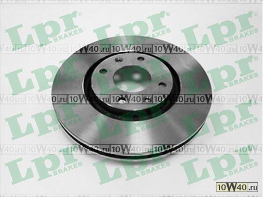 Диск тормозной CITROEN BERLINGO +ESP/C5/C4/PEUGEOT 207 05>/307 05> передний