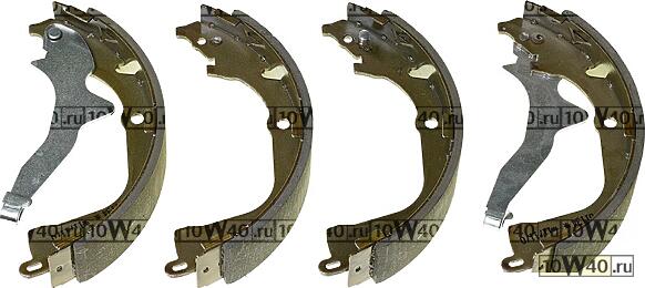 Колодки тормозные барабанные VW AMAROK 10-