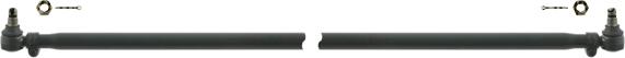 поперечная l=1675 с гайкой и шплинтом prokit\iveco eurostar,eurotech,eurorider
