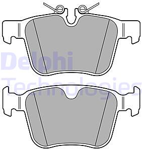lp3167 колодки дисковые задние\ land rover, jaguar f-pace / xe / xf 15>