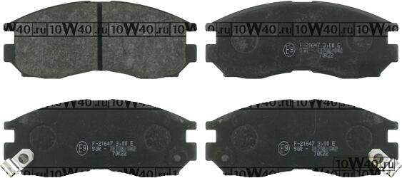 КОЛОДКИ ПЕР MIT GALANT 1.8/2.0/16V -92/LANCER 1.6/16V/GLXI 92-