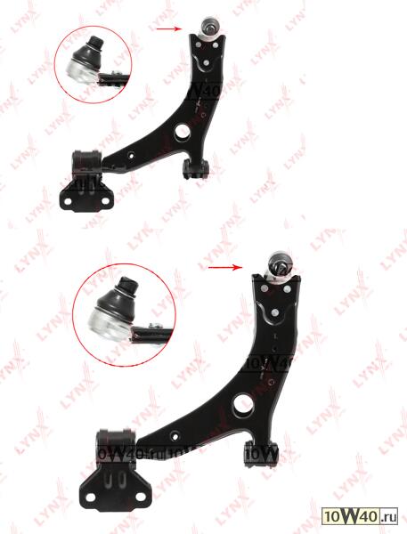 рычаг нижний l / перед. подв. ford focus III 1.0-2.0 10> / c-max II 1.0-2.0d 10>