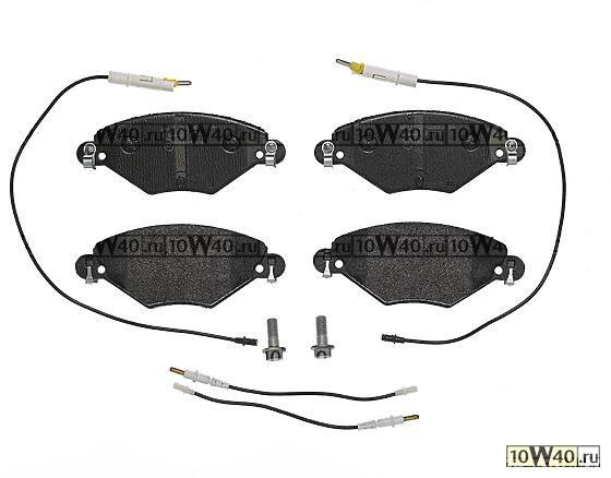 КОЛОДКИ ТОРМОЗНЫЕ ДИСКОВЫЕ CITROEN C5 III Break (RW_) 2.0 16V (RWRFJC, RWRFJF) 2008-2011