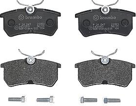 КОЛОДКИ ТОРМОЗНЫЕ ДИСКОВЫЕ FORD FIESTA VI (CB1, CCN) 1.6 Ti 2012-