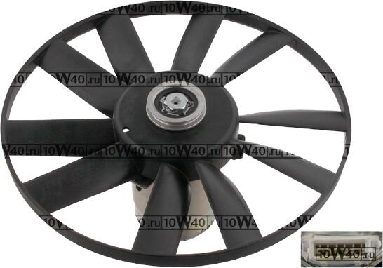 вентилятор охлаждения  VW Passat 1.8/1.9TDi 88-98