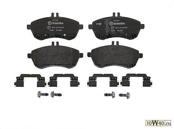 КОЛОДКИ ТОРМОЗНЫЕ ДИСКОВЫЕ MERCEDES-BENZ SLC (R172) 180 (172.431) 2016-