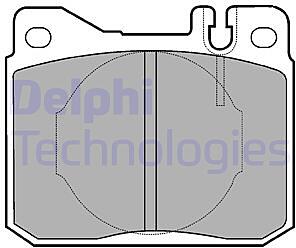 колодки дисковые п.\ mb w123 2.0-3.0d / td 79-85 / w126 all, VW lt 35 78-99