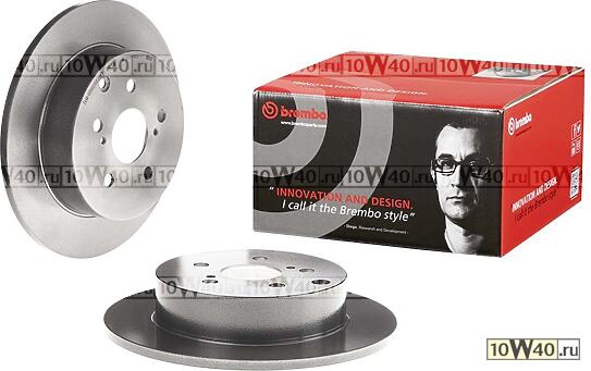 ДИСК ТОРМОЗНОЙ TOYOTA VERSO (_R2_) 2.2 D-CAT (AUR21_) 2009-2018