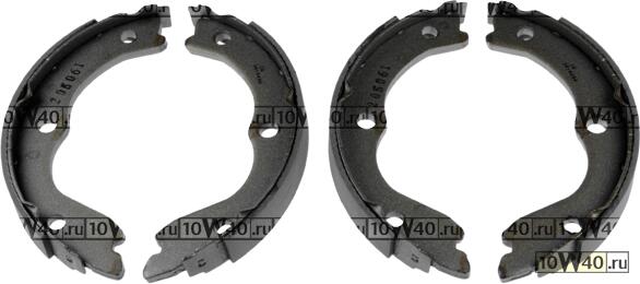 КОЛОДКИ РУЧНИКА NIS X-TRAIL 2.2DT 01-07