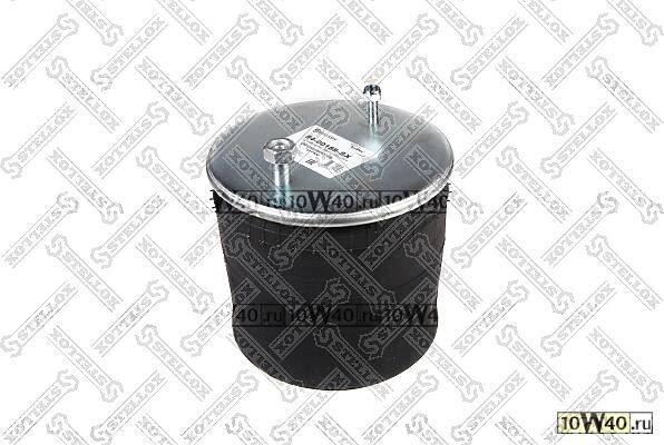 пневмоподушка со стак.h423 1шп.m12.1шп-шт.m12 / m20. н:1отв.шп.m16 поршень пласт.\ bpw