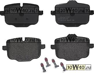 КОЛОДКИ ТОРМОЗНЫЕ ДИСКОВЫЕ К-Т 5 (F10)