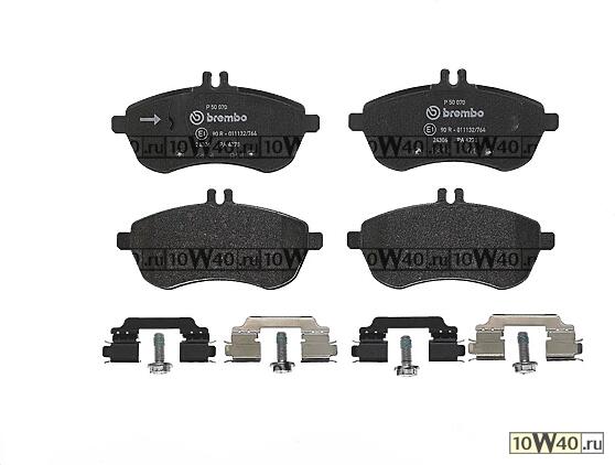 КОЛОДКИ ТОРМОЗНЫЕ ДИСКОВЫЕ MERCEDES-BENZ C-CLASS купе (C204) C 180 (204.349) 2011-