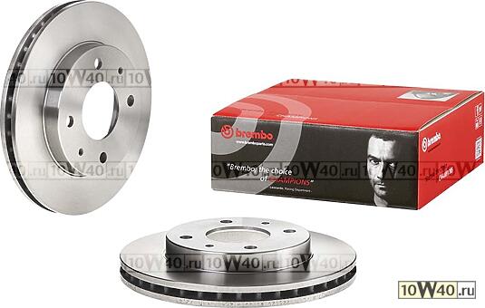 Диск тормозной передний вентилируемый MITSUBISHI GALANT 88>04/CARISMA 95>06/VOLVO S40 95>04