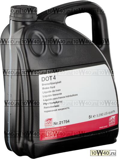 ЖИДКОСТЬ ТОРМОЗНАЯ DOT4 5L (5 * 26461)