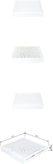 Фильтр салона DACIA: LOGAN II 12-, SANDERO II 12-  LADA: VESTA 15-, X-RAY 16-  RENAULT: CAPTUR 13-, CLIO IV 12-, LOGAN II 13-, SANDERO/STEPWAY II 13-