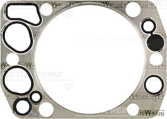 прокладка гбц обрез. cyl 125 / 128 / 130 \mb om401-447