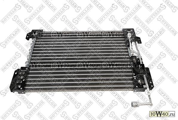 радиатор кондиционера aluminium 600x457x22 \mb actros, axor