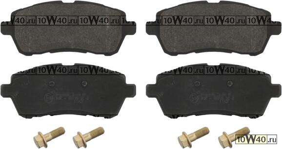 Колодки тормозные дисковые FORD: FIESTA VI 1.4, 1.4 TDCi, 1.6 TDCi, 1.6 Ti 08-