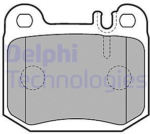колодки дисковые з.\ mb w163 3.5-5.5 / 4.0cdi 98>