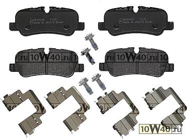 Колодки тормозные дисковые задн DISCOVERY IV (LA), RANGE ROVER III (LM), RANGE ROVER SPORT (LS)